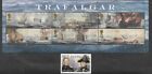 GREAT BRITAIN BATTLE OF TRAFALGAR + IOM MNH MIN SHEET 2005 MILITARY SHIPS