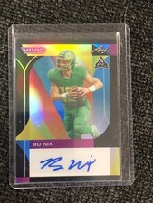 2023 LEAF VIVID Bo Nix Auto #5/5 OREGON Ducks