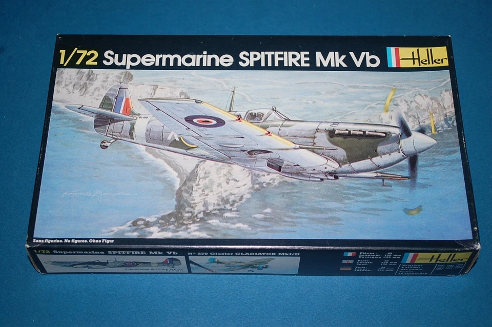 HELLER 281 - Supermarine Spitfire Mk. Vb  scala 1/72 - Immagine 1 di 1