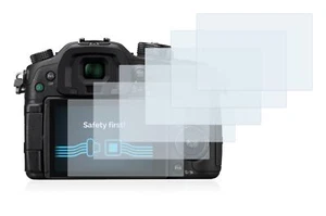 Panasonic Lumix DMC-GH4, 6 x Transparent ULTRA Clear Camera Screen Protector - Picture 1 of 4