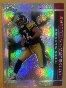 2007 Topps Finest Red Refractor Hines Ward #69 Steelers - Picture 1 of 2