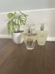 Avon Set of 2 Rare Pearls Rare Diamonds Eau de Parfum Spray Full bottles 1.7 oz - Picture 1 of 7