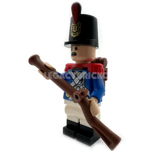 Auténtico LEGO Era Napoleónica Infantería Francesa Soldado Minifigura Personalizado Nuevo - Imagen 1 de 2