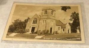 Summer Knight Memorial Chapel Keene New Hampshire NH RPPC Real Photo Postcard! - Picture 1 of 2