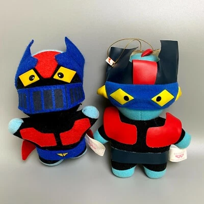 Mazinger Z 1991 2 juegos 7" muñeca de peluche Banpresto vintage raro anime Japón Foto 1 de 4