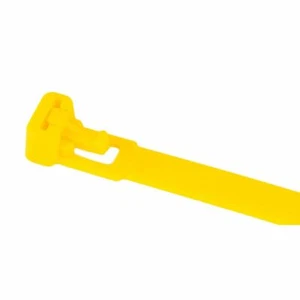 lösbare Kabelbinder GELB wiederverwendbar wiederlösbar 100 x 7,6 - 540 x 7,6 mm - Bild 1 von 1