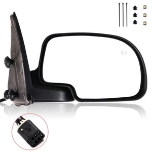 Chrome Power Heated Mirror Passenger RH Side For Chevy Silverado 1500 1999-2002 - Bild 1 von 7