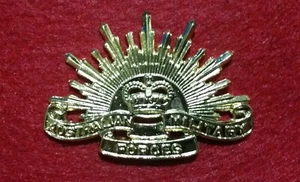 SOMBRERO DE SOL RISING INSIGNIA FUERZAS MILITARES AUSTRALIANAS REPRODUCCIÓN GUERRA DE VIETNAM - Imagen 1 de 2