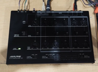ALPINE Vintage Equalizer 3672 Active Deviding Network 6ch - Image 1 of 4