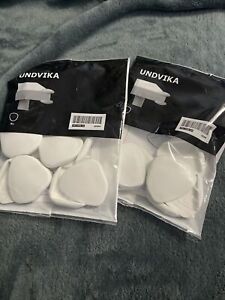 Lot Of 2 New IKEA UNDVIKA Corner Bumper White Baby Safety Protector 8 Per Pack