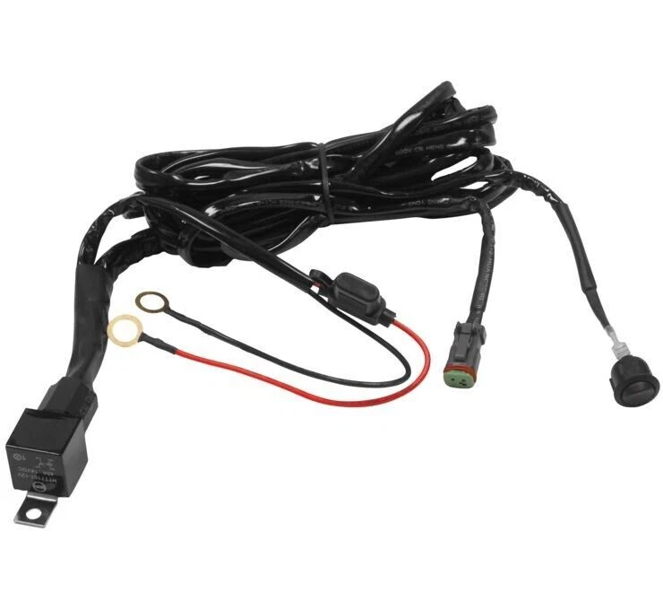 Dragonfire 11-0034 single light wiring harness - Image 1 of 1