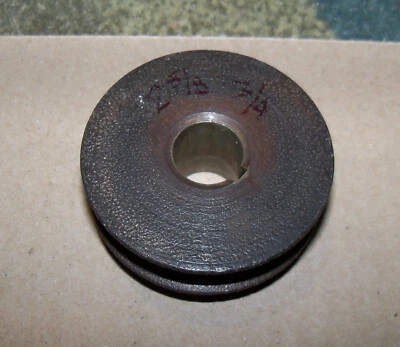 Craftsman 103 113 Table Saw Motor Power Tool Jointer Pulley, 2 5/8", 3/4" Bore - Image 1 of 3