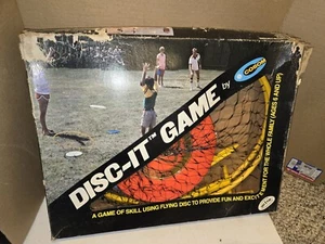Vintage 70's Complete In Box Disc-It Frisbee Game By Cosom,Unused,Schaper, 1745 - Picture 1 of 7