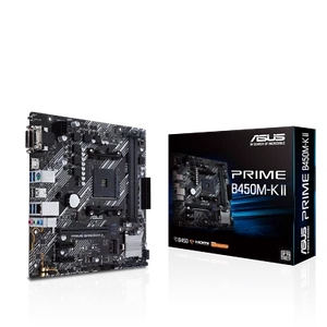 ASUS PRIME B450M-K II Mainboard Sockel AM4 - Bild 1 von 7