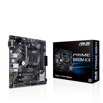 ASUS PRIME B450M-K II Mainboard Sockel AM4  - Bild 1 von 4