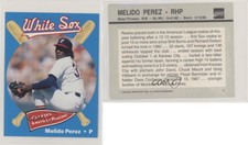1989 Coca-Cola Chicago White Sox Melido Perez #21