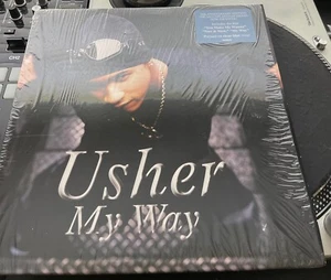 Usher - My Way 2017 CLEAR BLUE VINYL Press LP In Picture Cover NM - Picture 1 of 5