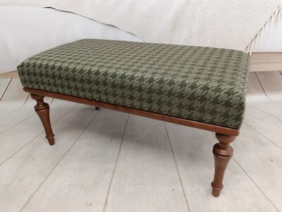 Houndstooth bench, Dining table bench, Piano bench, Hallway bench, Vanity bench - Image 1 of 4