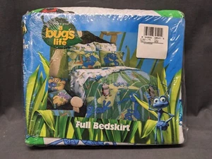 Disney Pixar A Bug's Life Full Size BedSkirt Bedding 54” X 75” New - Picture 1 of 3