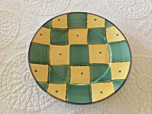 Pottery Barn Sunnyside Green And Yellow 11 1/4" Plate - Picture 1 of 4