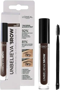 Loreal Unbelieva Brow Long Lasting Brow Gel - 109 Ebony - BRAND NEW - Picture 1 of 4