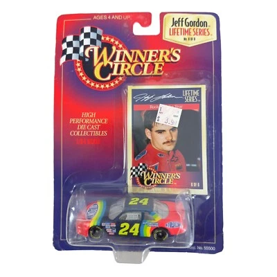 NIP Jeff Gordon Lifetime Series 6/6 Kenner Winner's Circle 1:64 1993 Lumina ROY  - Image 1 of 4