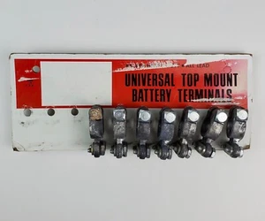 Lot 7 Top Mount Battery Terminals Universal Size Pure Lead USA Made - Picture 1 of 5