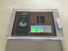 2004 Playoff Prime Cuts MLB Icons Tony Gwynn (HOF 2007) Jersey/Autograph 09/19