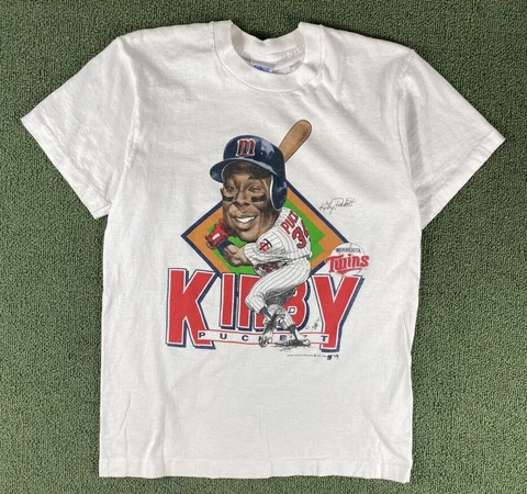 Minnesota Twins Kirby Puckett Caricature Funny Unisex T-shirt Gift For Men Women Cover
