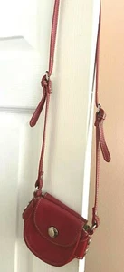Marc by MARC JACOBS Leder Crossbody Body dunkelrosa Mini 6x5x2 kaum benutzt SALE - Bild 1 von 9