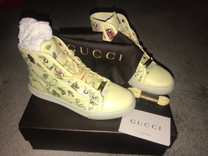 gucci floral high tops