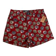 NWT LUCKY BRAND Boxer Shorts Mens L Red Blue Green Lucky Clover