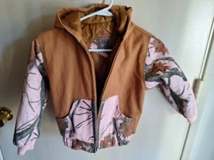 CHAQUETA CAMUFLAJE ROSA NIÑAS OUTDOOR HABITAT Talla 4T  - Imagen 1 de 8