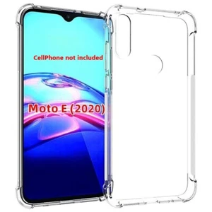 Anti-Scratch Soft TPU Case Skin f Verizon Motorola Moto E 2020 XT2052 Cellphone - Picture 1 of 4