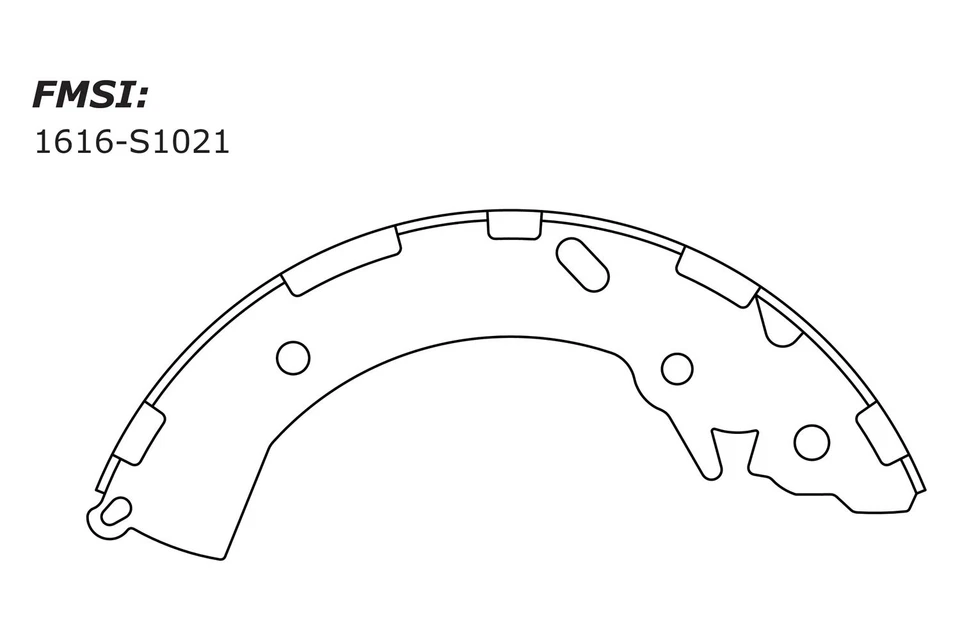 For Hyundai Elantra 2017-2018 Centric Premium Front Drum Brake Shoes - Image 1 of 1