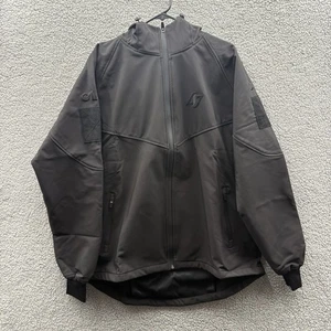 CLG META THREADS Softshell Jacket w/ Hood XL Black Zipper Esports Gaming Gear - Picture 1 of 20