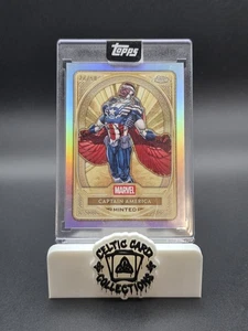 Topps Marvel Mint 2025 Captain America #89 Gold Encased Hit Card Numbered /50 - Picture 1 of 2