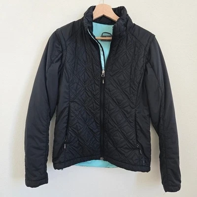 REI Negro Acolchado Primaloft Embalable Mujer Chaqueta Negra Talla XS Foto 1 de 4