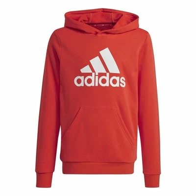 Sweat à capuche enfant Adidas Big Logo Essentials Rouge - Photo 1/4