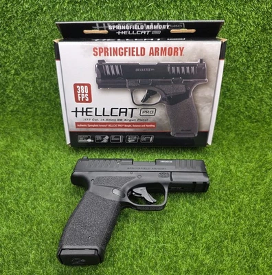 Air Venturi Springfield Armory Hellcat Pro CO2 BB Pistol .177 - SA-HCP4BK - Image 1 of 4