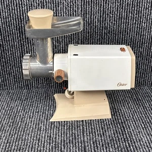 Vintage Oster Food Grinder Model 480, Tested & Works/accessories ๐ฅ๐ฅ๐ฅ - Picture 1 of 12