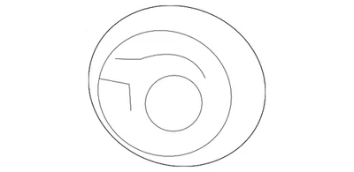 Montaje original de goma Acura Ex 18215-TA0-A01 Foto 1 de 2