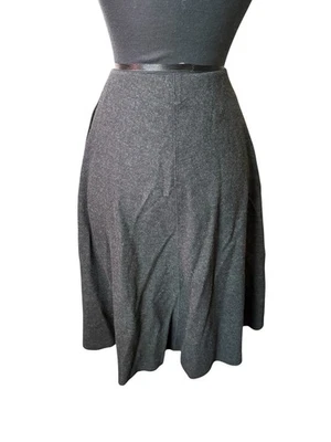 Falda línea A mezcla lana uniqlo con bolsillos talla XS Foto 1 de 4