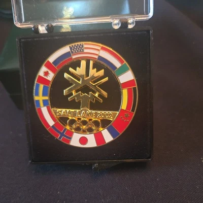 2002 Salt Lake City Olympics Pin - Image 1 of 2
