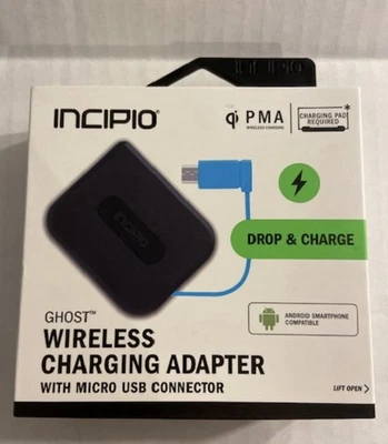 Adaptador de carga inalámbrica Incipio Ghost con conector micro USB Foto 1 de 4