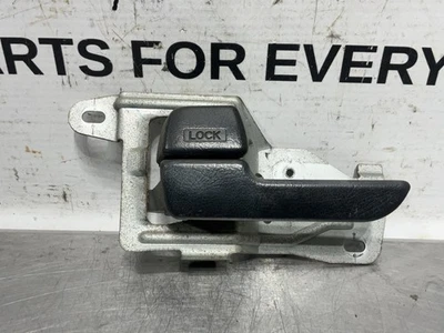 94-01 ACURA INTEGRA 2 PUERTAS CUPÉ LADO DEL CONDUCTOR LH OEM NEGRO INTERIOR MANIJA DE PUERTA Foto 1 de 4