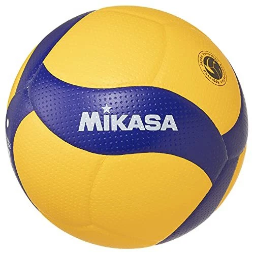 Mikasa Pallone Volley Gara V200w Unisex adulto Blu/giallo 5