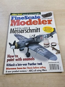 Fine Scale Modeler Magazine November 2000 Messerschmitt Panther Tank Titanic - Picture 1 of 7