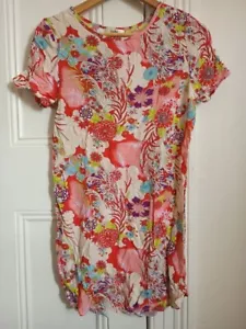 Womens Into Floral Summer Dress Size 8 - Picture 1 of 4