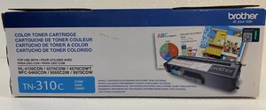Genuine Brother TN-310c Cyan Toner Cartridge (Sealed)  - Picture 1 of 4
